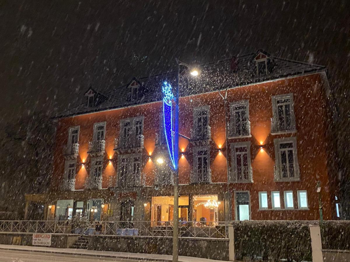 Hotel Oberland Le Bourg-dʼOisans Exteriér fotografie