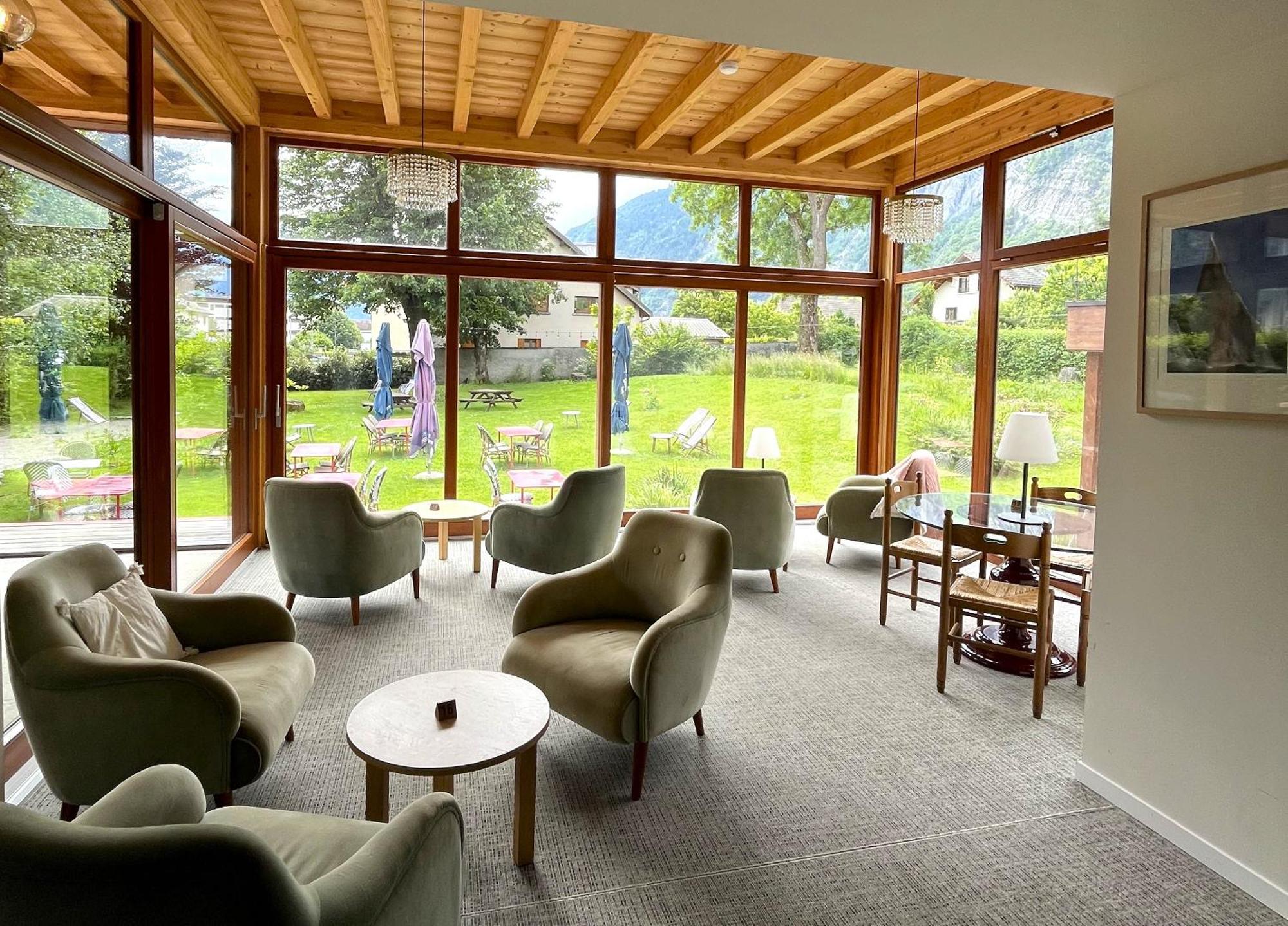 Hotel Oberland Le Bourg-dʼOisans Exteriér fotografie